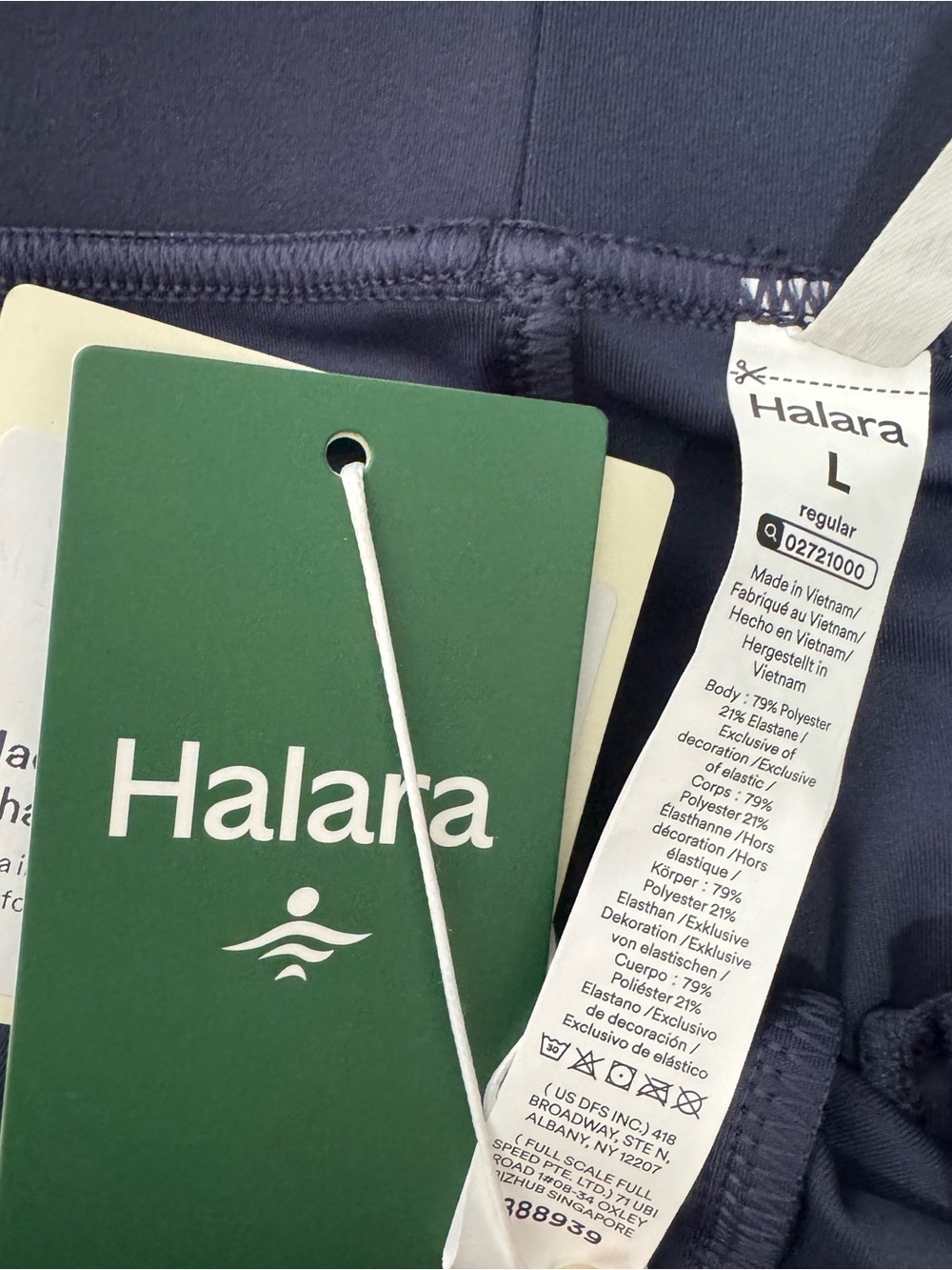 Halara Flex DayStretch High Waisted Pocket Straight Leg Work Pants Large NEW - Picture 5 of 8